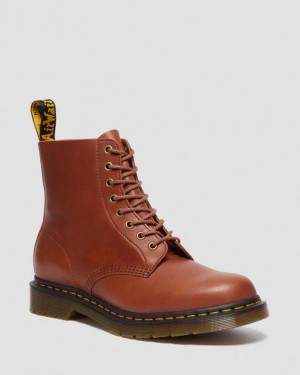 Dr Martens 1460 Pascal Carrara Nahkaiset Pitsi Up Naisten Saappaat Ruskea | Suomi_Dr49833