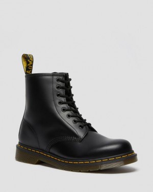 Dr Martens 1460 Smooth Nahkaiset Pitsi Up Naisten Saappaat Mustat | Suomi_Dr21672