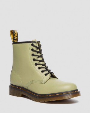 Dr Martens 1460 Smooth Nahkaiset Pitsi Up Miesten Saappaat Oliivinvihreä | Suomi_Dr80937