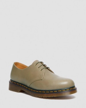 Dr Martens 1461 Carrara Nahkaiset Oxford Naisten Kengät Oliivinvihreä | Suomi_Dr46323