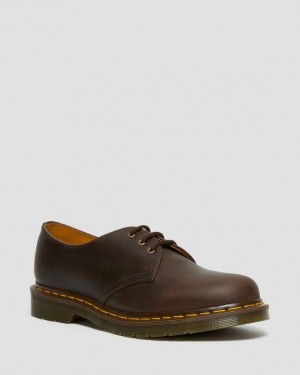 Dr Martens 1461 Crazy Horse Nahkaiset Oxford Miesten Kengät Ruskea | Suomi_Dr30231