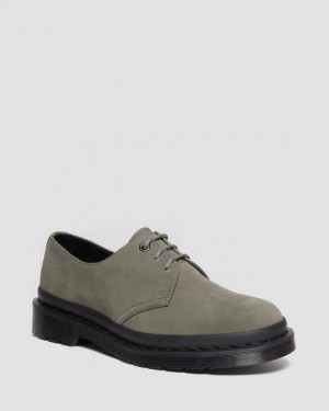 Dr Martens 1461 Milled Nubukki Oxford Naisten Kengät Harmaat | Suomi_Dr63784