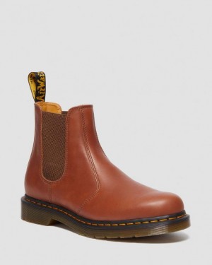 Dr Martens 2976 Carrara Nahkaiset Chelsea Naisten Saappaat Ruskea | Suomi_Dr17122