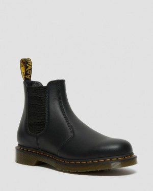 Dr Martens 2976 Nappa Nahkaiset Chelsea Naisten Saappaat Mustat | Suomi_Dr20953