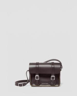 Dr Martens 7 Inch Nahkaiset Crossbody Accessories Laukut Viininpunainen | Suomi_Dr90713