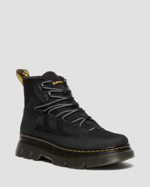 Dr Martens Boury Nahkaiset Vapaa-ajan Naisten Saappaat Mustat | Suomi_Dr31714