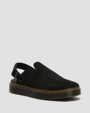 Dr Martens Carlson Mokka Vapaa-ajan Slingback Miesten Kengät Mustat | Suomi_Dr22097