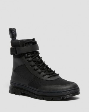 Dr Martens Combs Tech Poly Vapaa-ajan Naisten Saappaat Mustat | Suomi_Dr26746