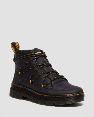 Dr Martens Combs Women's Pehmustettu Vapaa-ajan Naisten Saappaat Mustat | Suomi_Dr92065