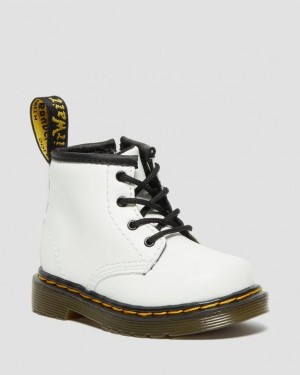 Dr Martens Infant 1460 Nahkaiset Pitsi Up Lasten Saappaat Valkoinen | Suomi_Dr23554