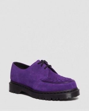 Dr Martens Ramsey Supreme Mokka Creepers Naisten Kengät Violetit | Suomi_Dr49945