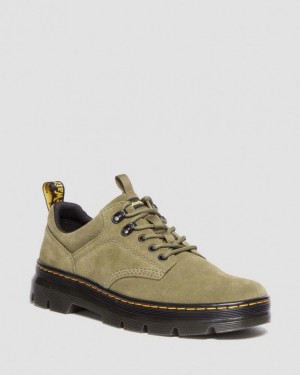 Dr Martens Reeder Mokka Utility Miesten Kengät Oliivinvihreä | Suomi_Dr13025