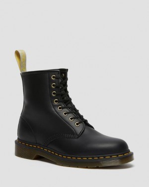 Dr Martens Vegaaniset 1460 Felix Pitsi Up Naisten Saappaat Mustat | Suomi_Dr93523