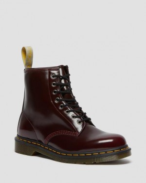 Dr Martens Vegaaniset 1460 Pitsi Up Miesten Saappaat Pinkki Punainen | Suomi_Dr30587