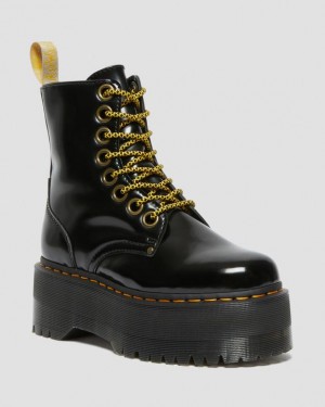 Dr Martens Vegaaniset Jadon Boot Max Naisten Platform Kengät Mustat | Suomi_Dr66893