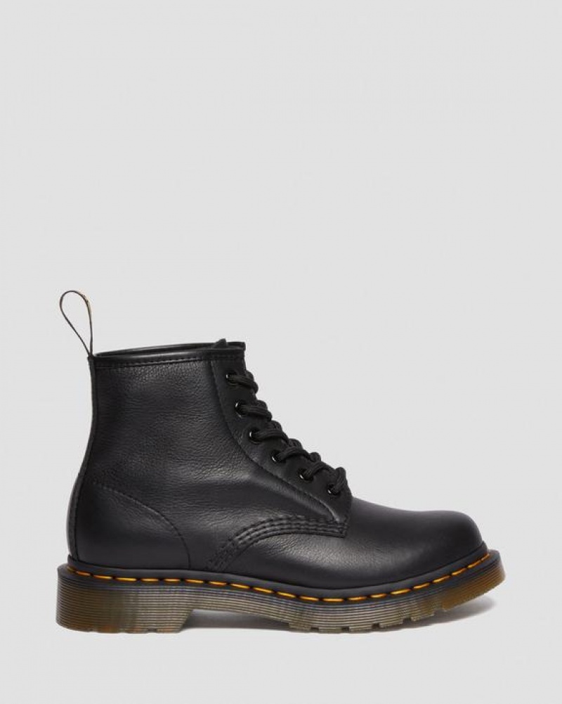 Dr Martens 101 Virginia Nahkaiset Ankle Naisten Saappaat Mustat | Suomi_Dr56092