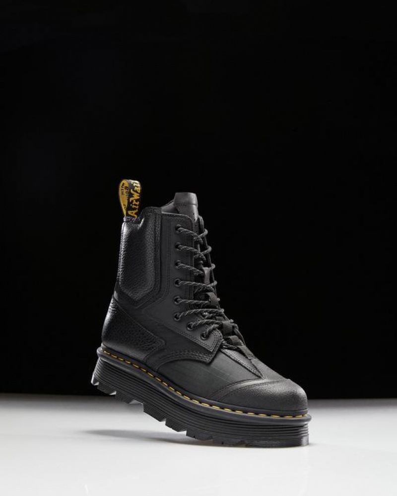 Dr Martens 1460 Beta Zebzag Platform Miesten Saappaat Mustat | Suomi_Dr95800