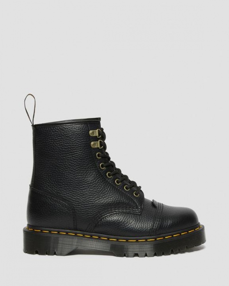 Dr Martens 1460 Bex Fleece-Vuoratut Nahkaiset Pitsi Up Naisten Saappaat Mustat | Suomi_Dr86973