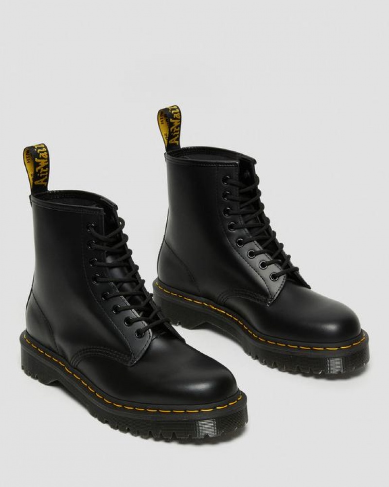 Dr Martens 1460 Bex Smooth Nahkaiset Pitsi Up Naisten Saappaat Mustat | Suomi_Dr40155