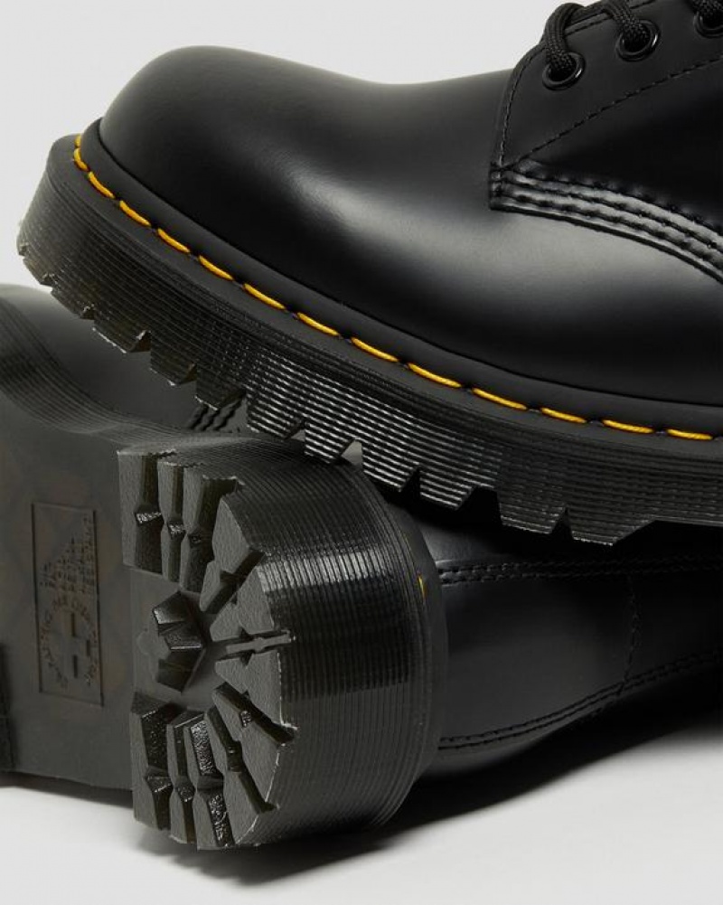 Dr Martens 1460 Bex Smooth Nahkaiset Pitsi Up Naisten Platform Kengät Mustat | Suomi_Dr58177