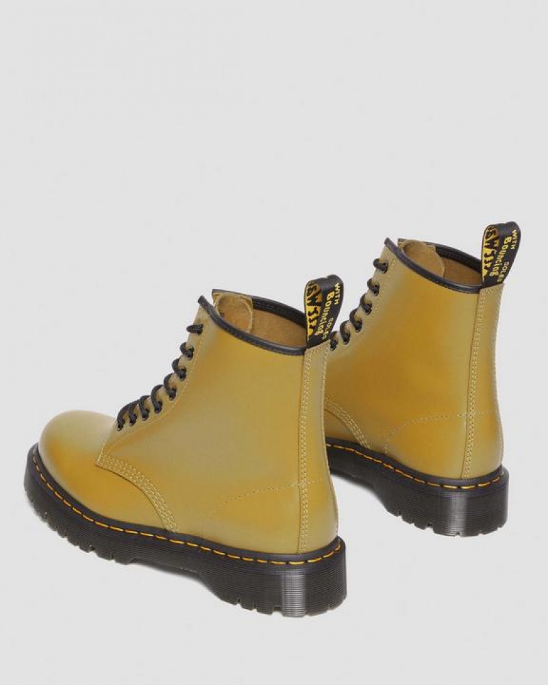 Dr Martens 1460 Bex Smooth Nahkaiset Pitsi Up Miesten Platform Kengät Oliivinvihreä | Suomi_Dr90930