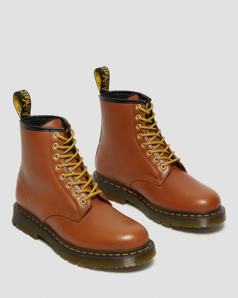 Dr Martens 1460 DM's Wintergrip Nahkaiset Pitsi Up Naisten Saappaat Ruskea | Suomi_Dr62684