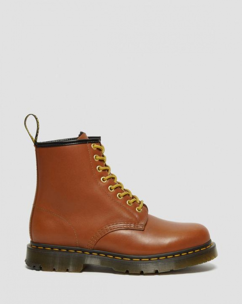 Dr Martens 1460 DM's Wintergrip Nahkaiset Pitsi Up Naisten Saappaat Ruskea | Suomi_Dr62684