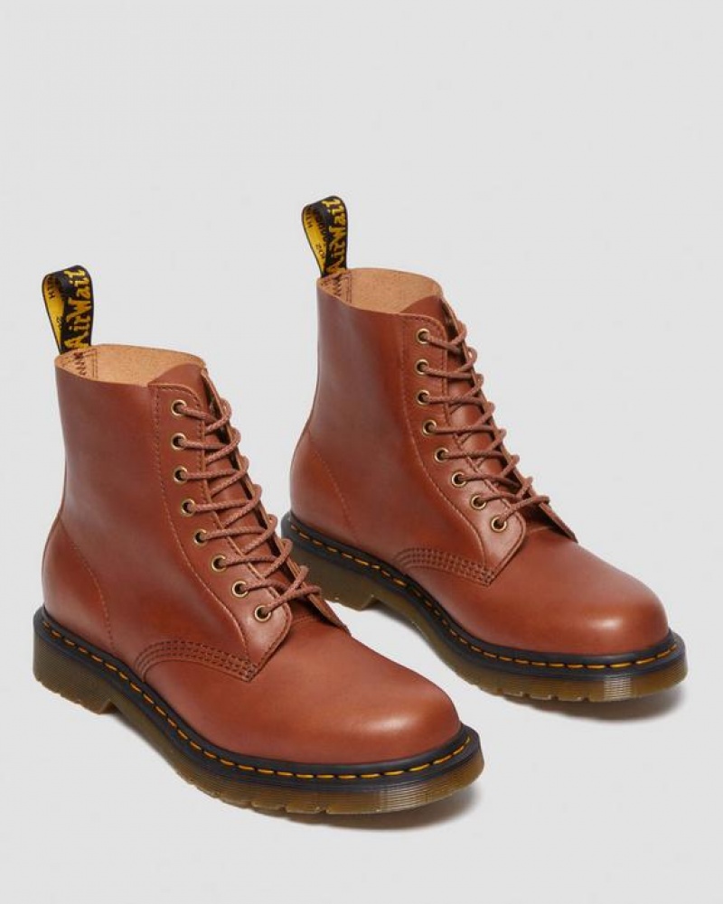 Dr Martens 1460 Pascal Carrara Nahkaiset Pitsi Up Naisten Saappaat Ruskea | Suomi_Dr49833