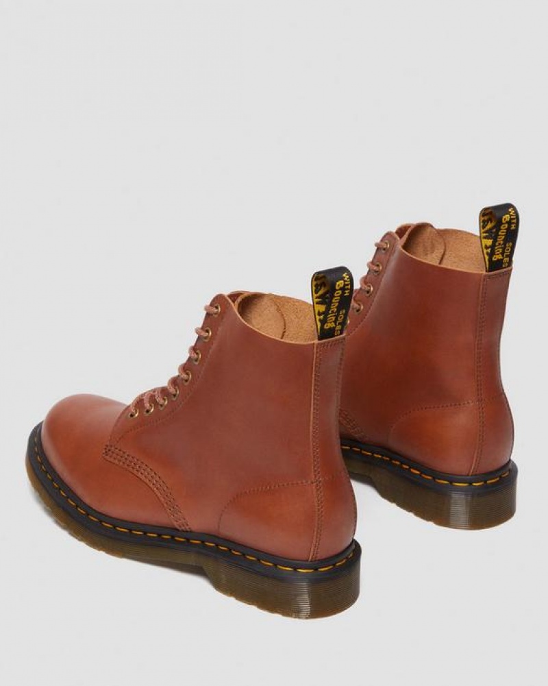 Dr Martens 1460 Pascal Carrara Nahkaiset Pitsi Up Naisten Saappaat Ruskea | Suomi_Dr49833