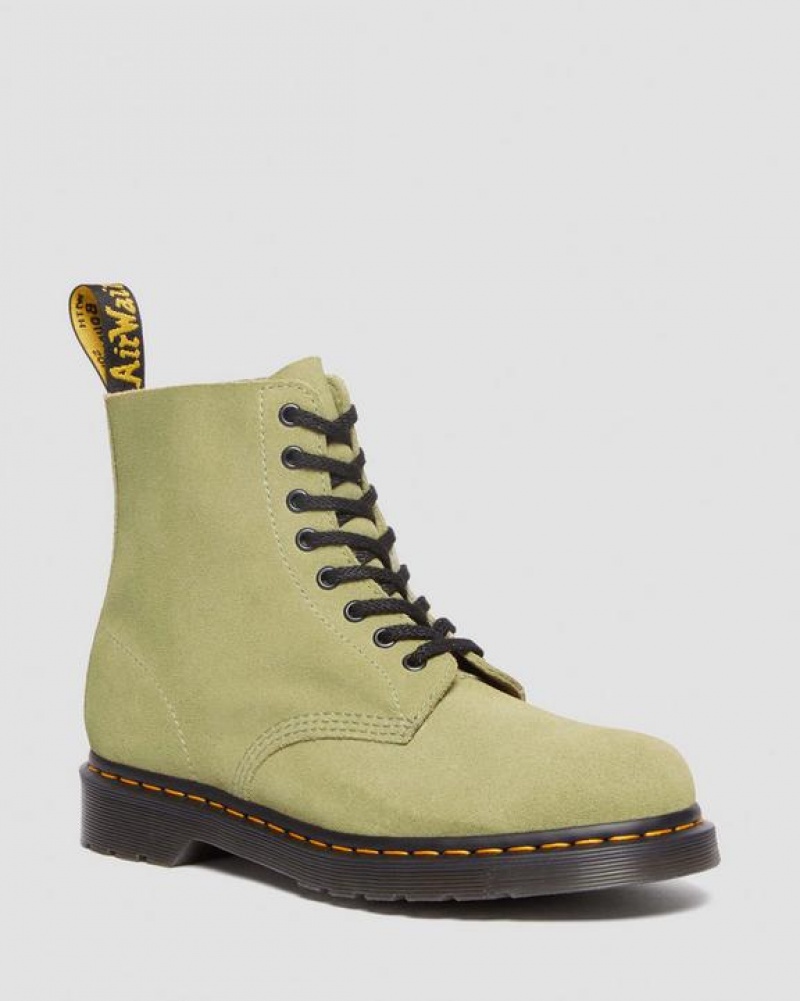 Dr Martens 1460 Pascal Mokka Pitsi Up Naisten Saappaat Oliivinvihreä | Suomi_Dr45045