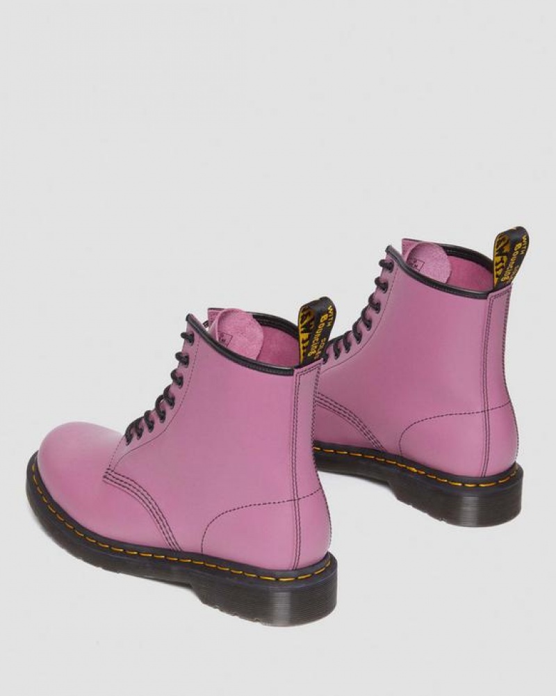 Dr Martens 1460 Smooth Nahkaiset Pitsi Up Naisten Saappaat Violetit | Suomi_Dr59241