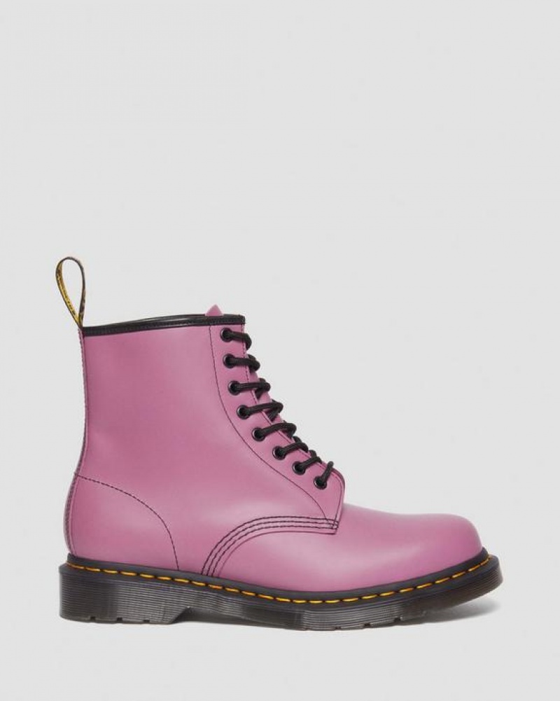 Dr Martens 1460 Smooth Nahkaiset Pitsi Up Naisten Saappaat Violetit | Suomi_Dr59241