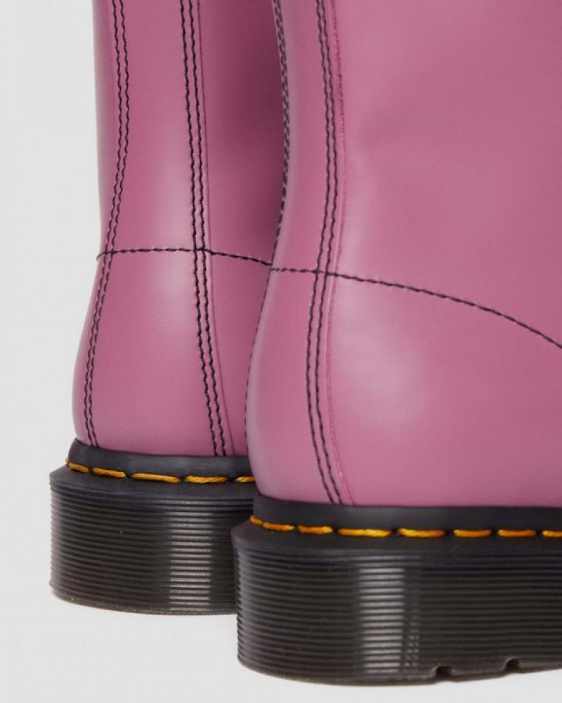 Dr Martens 1460 Smooth Nahkaiset Pitsi Up Naisten Saappaat Violetit | Suomi_Dr59241