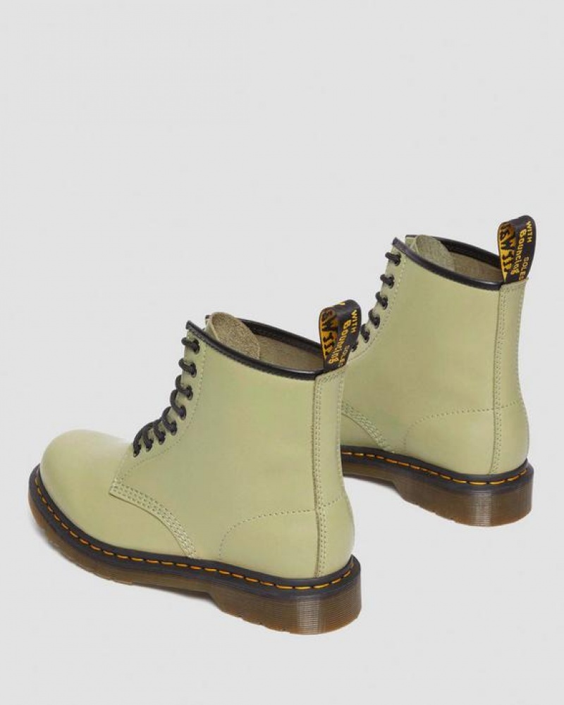 Dr Martens 1460 Smooth Nahkaiset Pitsi Up Miesten Saappaat Oliivinvihreä | Suomi_Dr80937