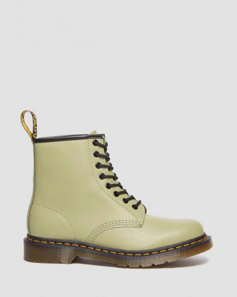 Dr Martens 1460 Smooth Nahkaiset Pitsi Up Miesten Saappaat Oliivinvihreä | Suomi_Dr80937