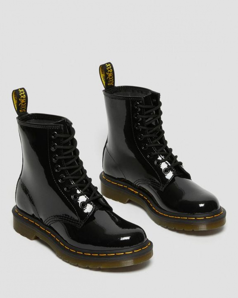 Dr Martens 1460 Women's Kiiltonahka Nahkaiset Pitsi Up Naisten Saappaat Mustat | Suomi_Dr69374