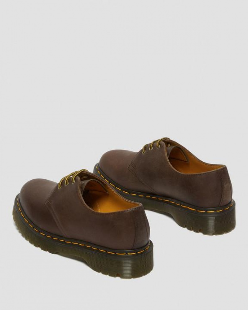 Dr Martens 1461 Bex Crazy Horse Nahkaiset Oxford Naisten Kengät Tummanruskea | Suomi_Dr89748