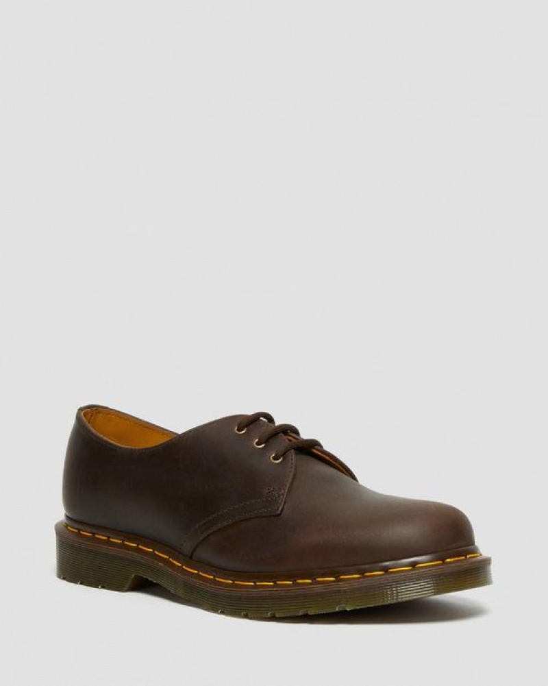 Dr Martens 1461 Crazy Horse Nahkaiset Oxford Naisten Kengät Ruskea | Suomi_Dr47794