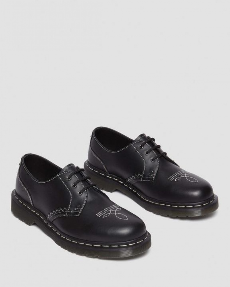 Dr Martens 1461 Gothic Americana Nahkaiset Oxford Naisten Kengät Mustat | Suomi_Dr58578