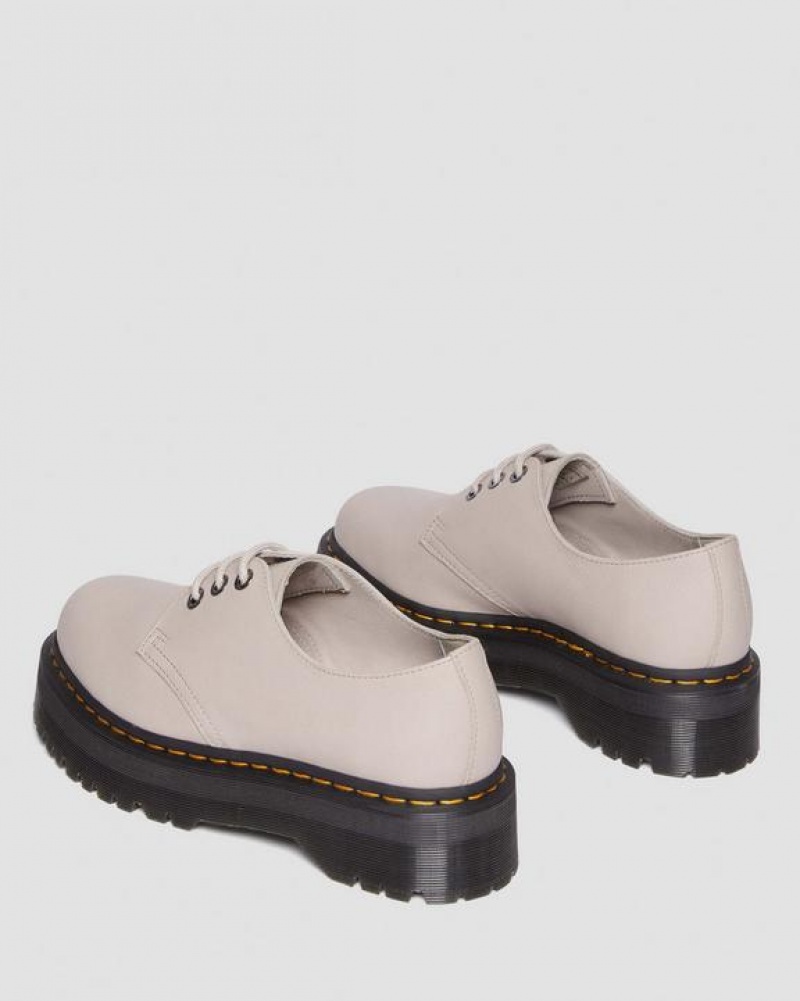 Dr Martens 1461 II Pisa Nahkaiset Platform Naisten Kengät Harmaat Ruskea | Suomi_Dr91100