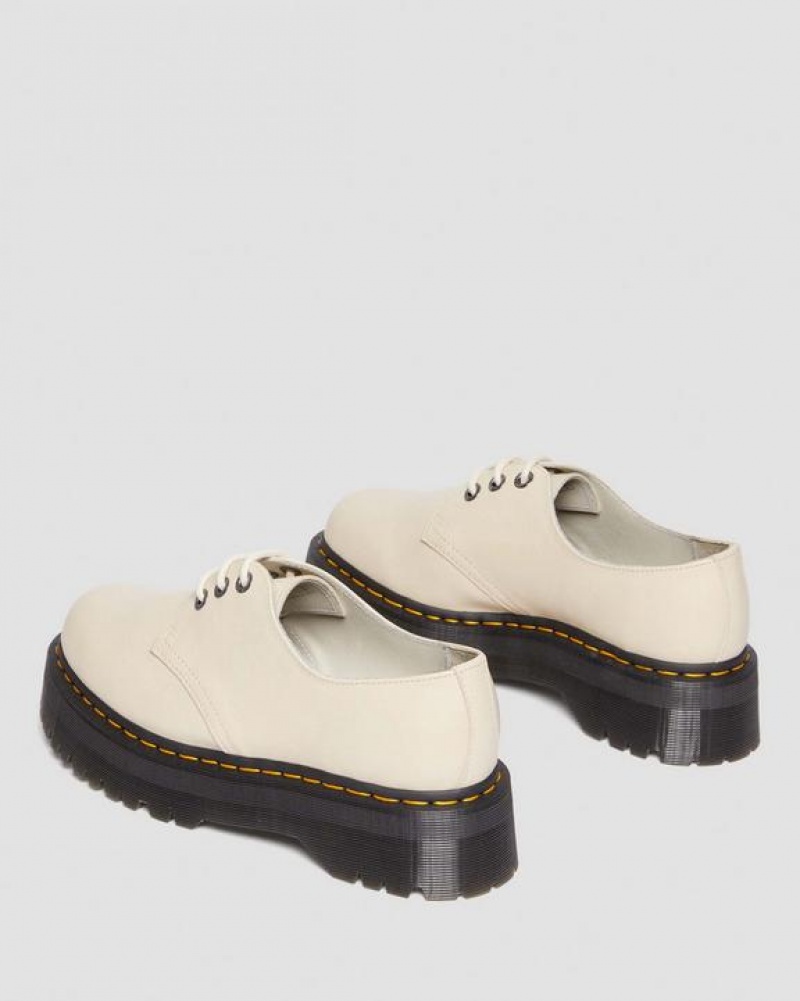 Dr Martens 1461 II Pisa Nahkaiset Platform Naisten Kengät Beige | Suomi_Dr26825