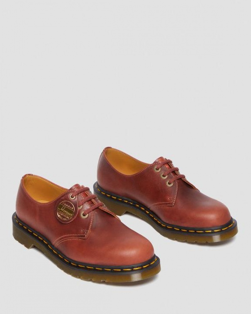 Dr Martens 1461 Made in England Denver Nahkaiset Oxford Miesten Kengät Ruskea | Suomi_Dr57763