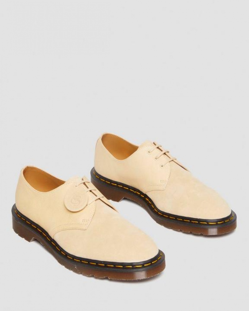 Dr Martens 1461 Made in England Mokka Oxford Miesten Kengät Sinapinkeltainen | Suomi_Dr80737