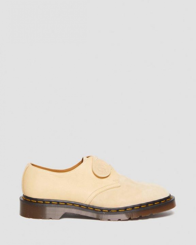 Dr Martens 1461 Made in England Mokka Oxford Miesten Kengät Sinapinkeltainen | Suomi_Dr80737