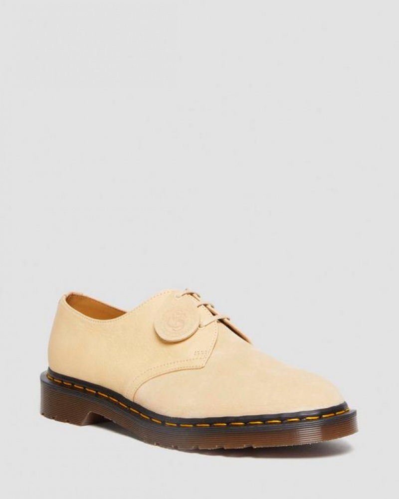 Dr Martens 1461 Made in England Mokka Oxford Miesten Kengät Sinapinkeltainen | Suomi_Dr80737