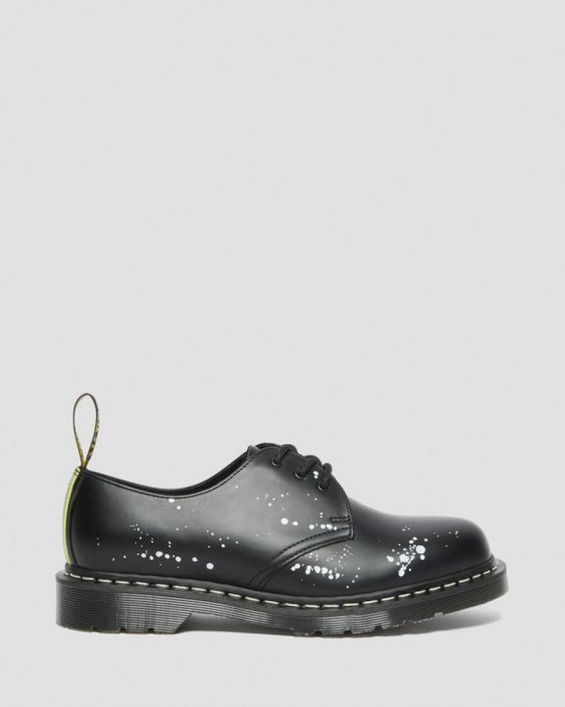 Dr Martens 1461 Neighborhood Smooth Nahkaiset Oxford Miesten Kengät Mustat | Suomi_Dr63986