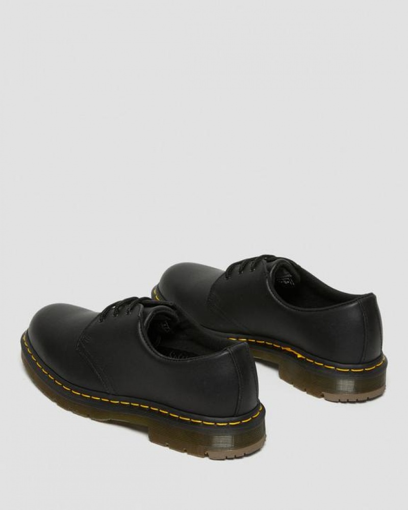 Dr Martens 1461 Slip Resistant Nahkaiset Oxford Miesten Kengät Mustat | Suomi_Dr70176