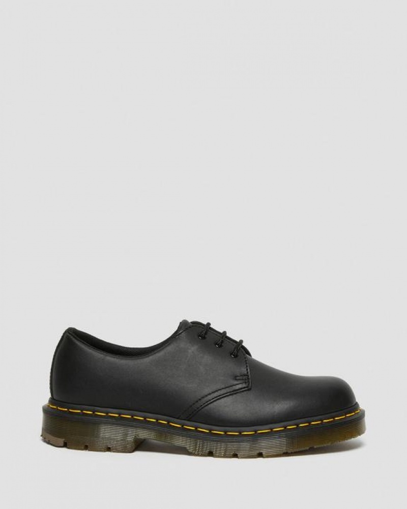 Dr Martens 1461 Slip Resistant Nahkaiset Oxford Miesten Kengät Mustat | Suomi_Dr70176