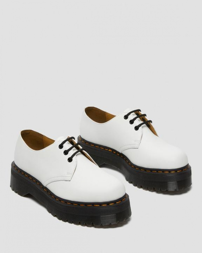 Dr Martens 1461 Smooth Nahkaiset Miesten Kengät Valkoinen | Suomi_Dr25510