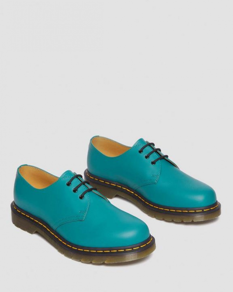 Dr Martens 1461 Smooth Nahkaiset Oxford Naisten Kengät Turkoosi Vihreä | Suomi_Dr26510